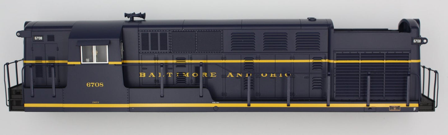 Lionel 83400-2 H16-44 Baltimore and Ohio Shell #6708