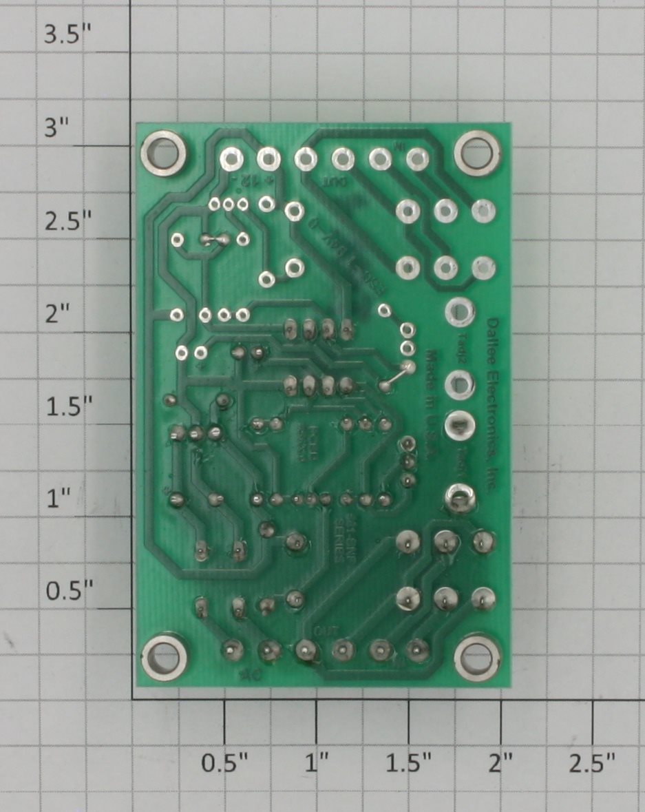 Dallee 505 Timer-1 On/Off Timer-5A Load Printed Circuit PCB