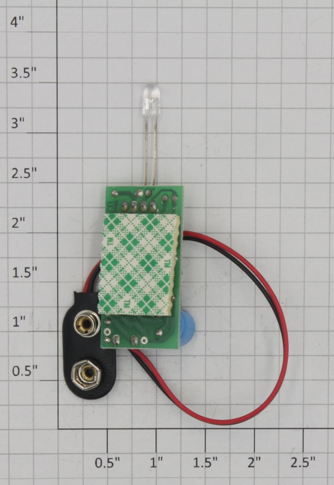 Dallee 1535 Strobe T1 Incandescent White Super Bright LED Printed Circuit PCB