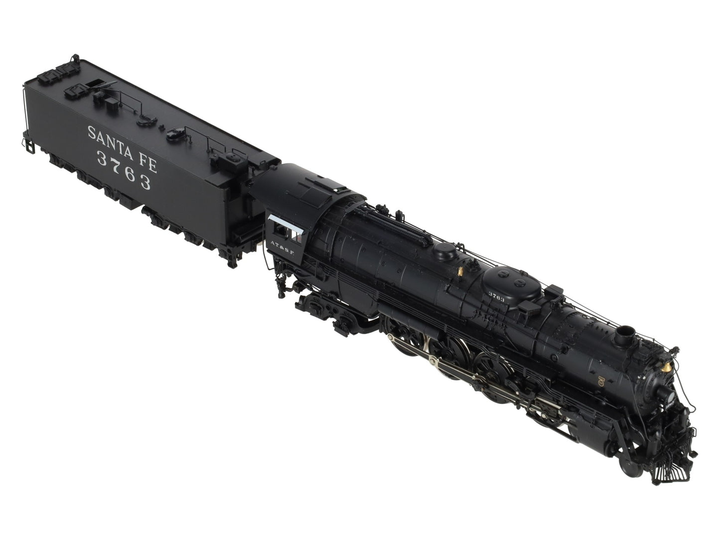 Hallmark Models HO BRASS Santa Fe Super Crown 4-8-4 Steam Loco & Tender LN/Box