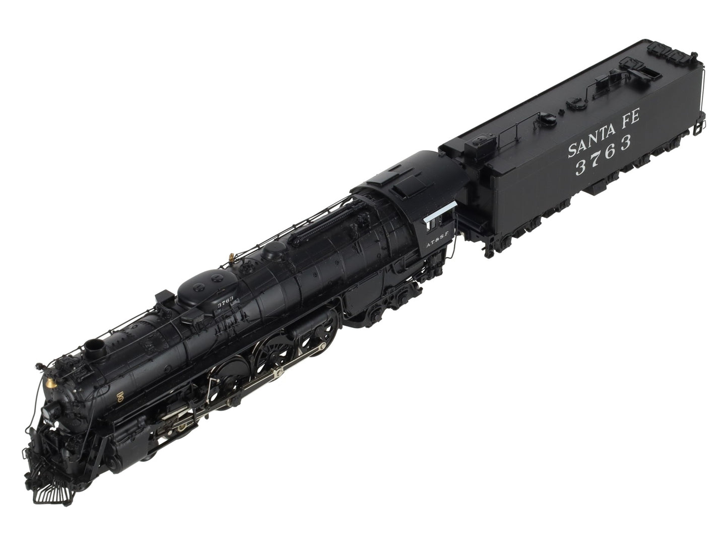 Hallmark Models HO BRASS Santa Fe Super Crown 4-8-4 Steam Loco & Tender LN/Box