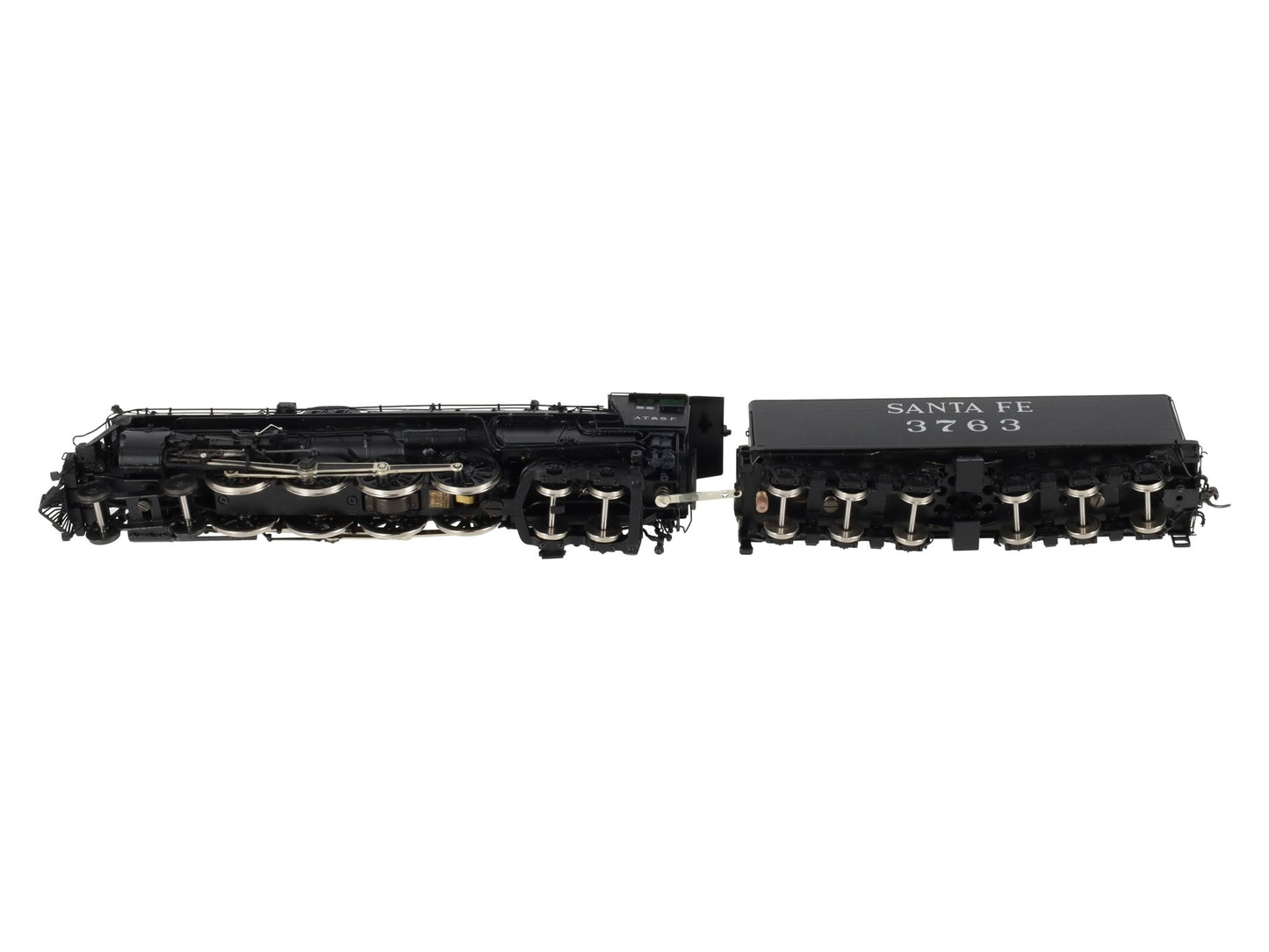 Hallmark Models HO BRASS Santa Fe Super Crown 4-8-4 Steam Loco & Tender LN/Box