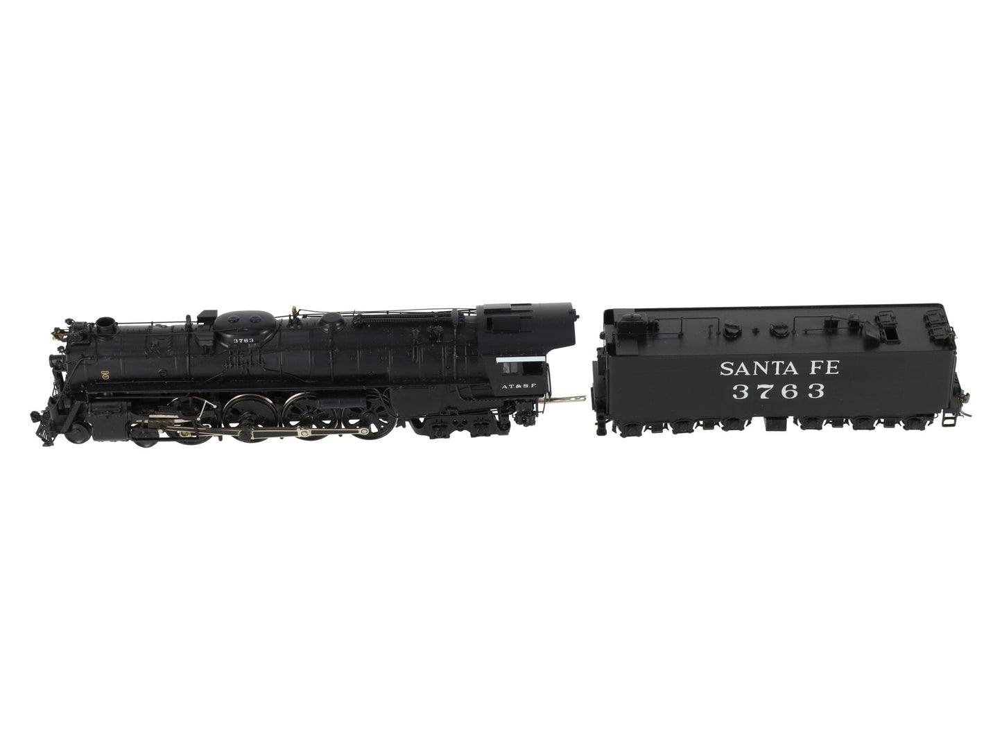Hallmark Models HO BRASS Santa Fe Super Crown 4-8-4 Steam Loco & Tender LN/Box
