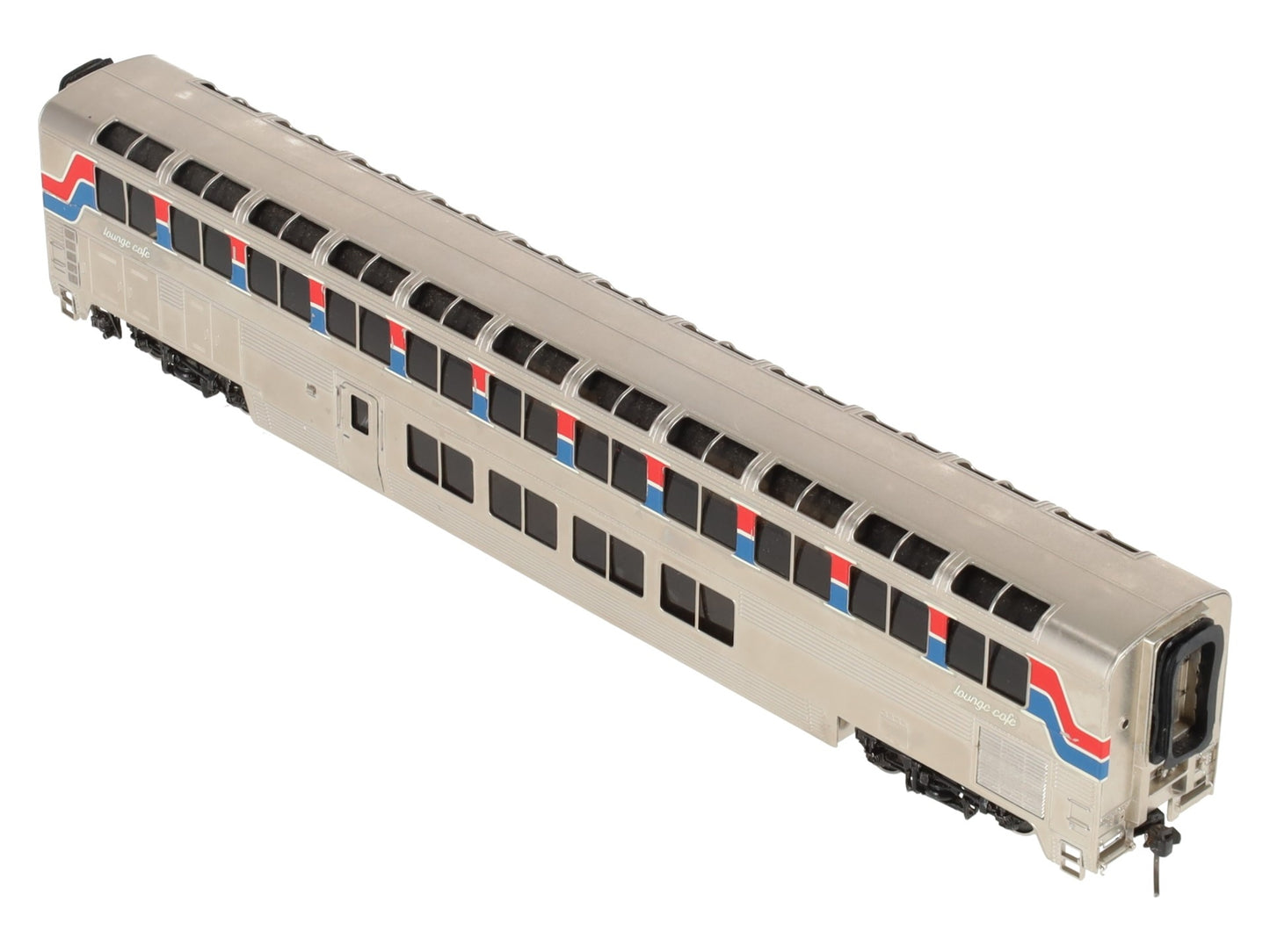 PFM HO BRASS Amtrak Superliner Lounge-Café Passenger Car EX/Box