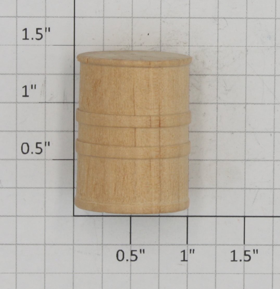 Lionel 209X Unfinished Wood Barrel