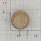 Lionel 209-6 Medium 1-5/8" Wood Wine Barrel