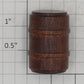 Lionel 6-12745 O Gauge Wooden Stained and Laquered Barrel