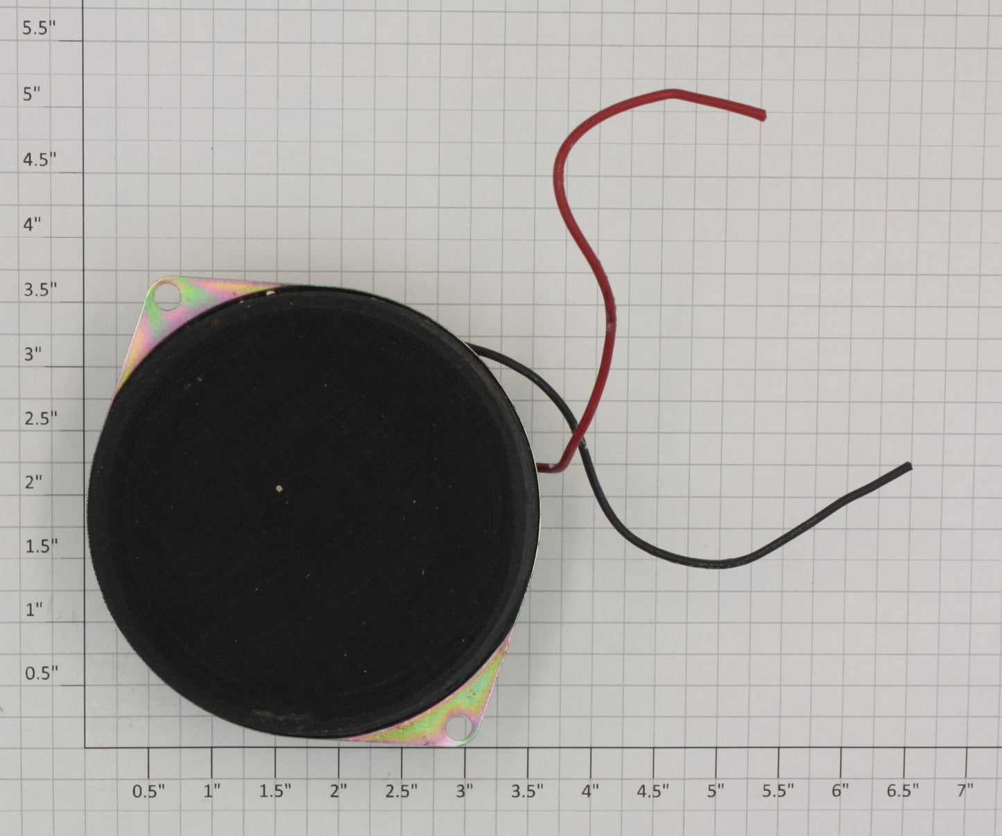 Radio Shack 40-1333 8 Ohm 4 Watt 3" Round Speaker with Dust Cover