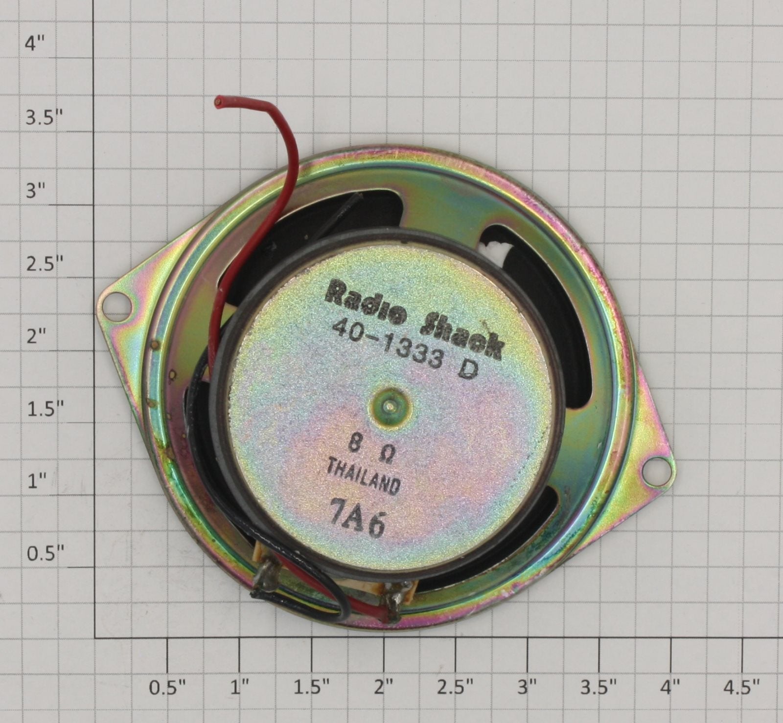 Radio Shack 40-1333 8 Ohm 4 Watt 3