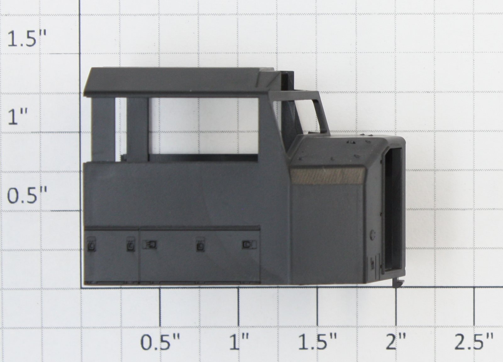 Athearn 60219 HO Black Diesel Locomotive Cab Shell