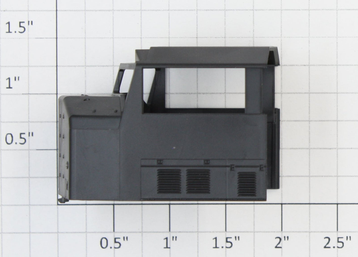 Athearn 60219 HO Black Diesel Locomotive Cab Shell