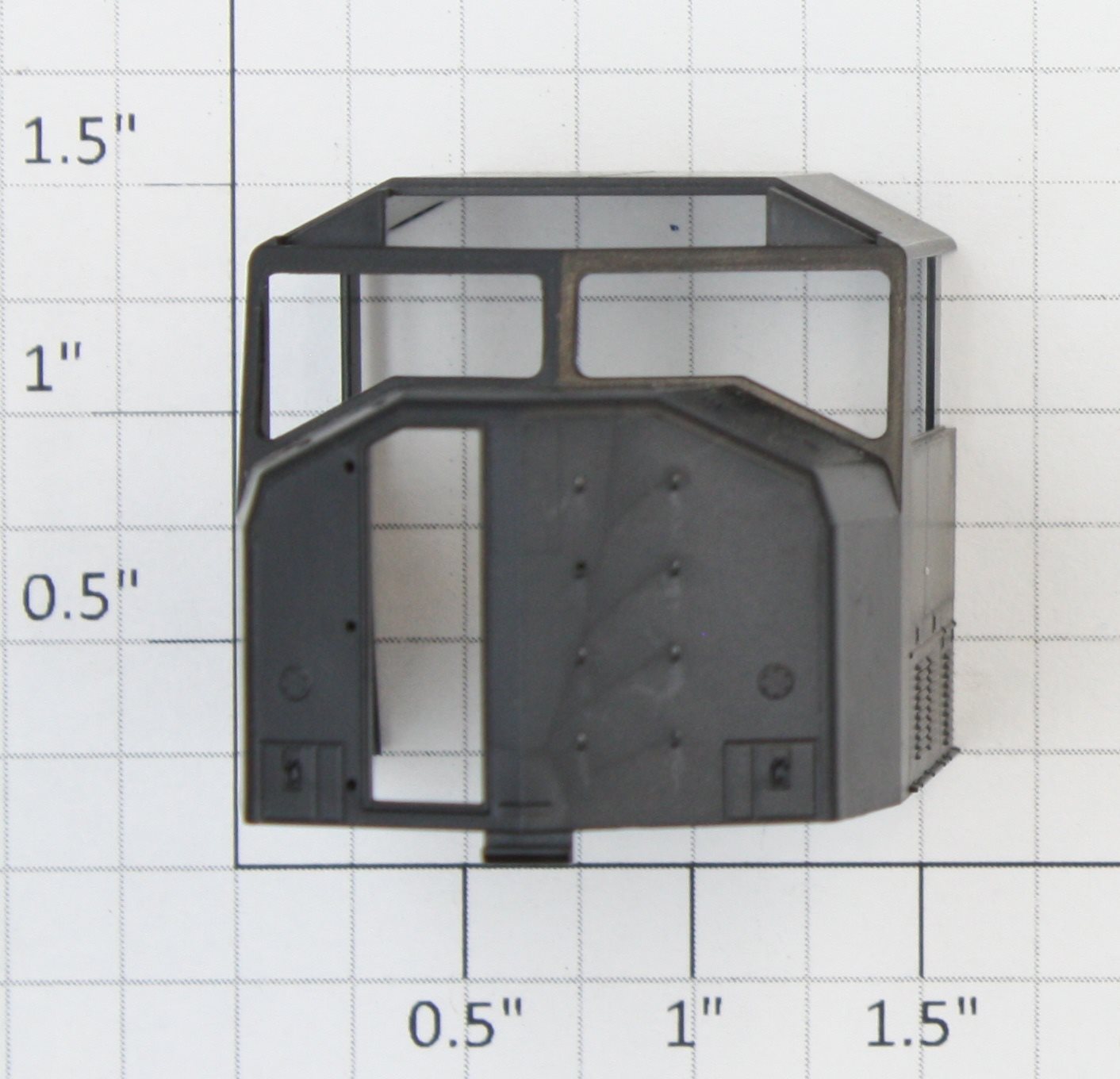 Athearn 60219 HO Black Diesel Locomotive Cab Shell