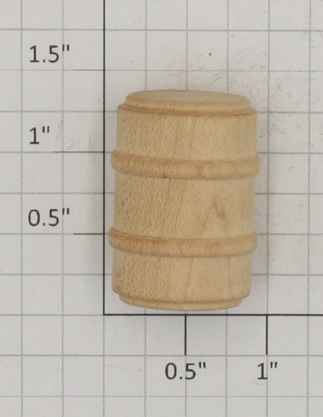 Lionel 6-12745 O Gauge Wooden Unfinished Barrel