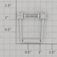 USA Trains R22-134S G Silver Diesel Side Frame Stirrup