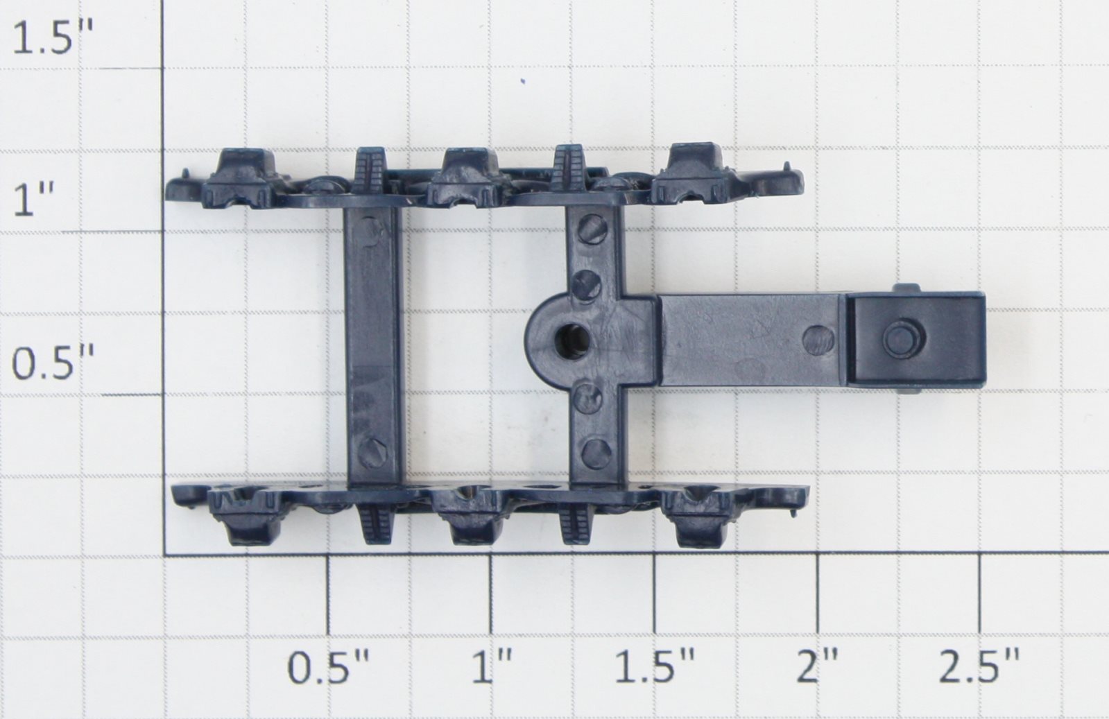 Athearn 60403 HO Blue Plastic Passenger Truck Frame