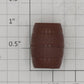Acme 1000X-909 Small Plastic 1" Brown Barrel