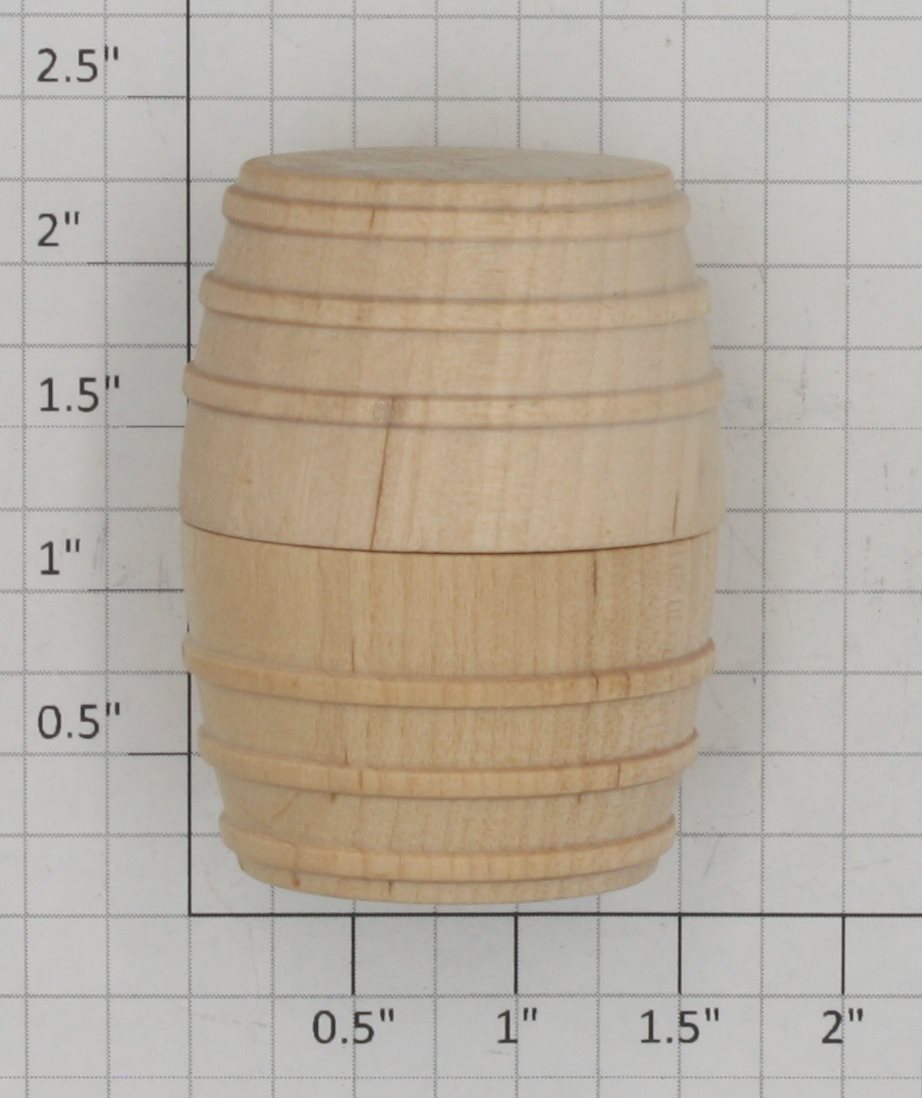 Lionel 209-1 Extra Large 2"  2-Piece Wine Barrel