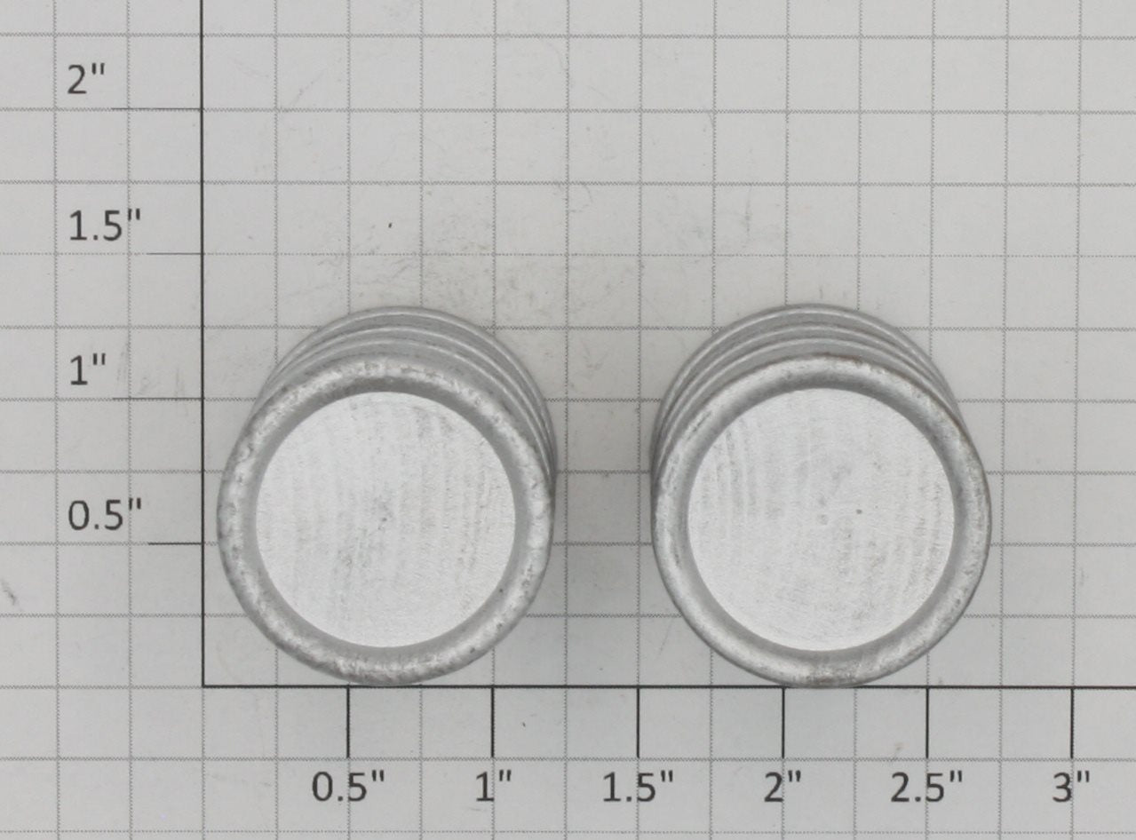 Acme 1000X-211S Silver Wooden Barrel (Set of 2)