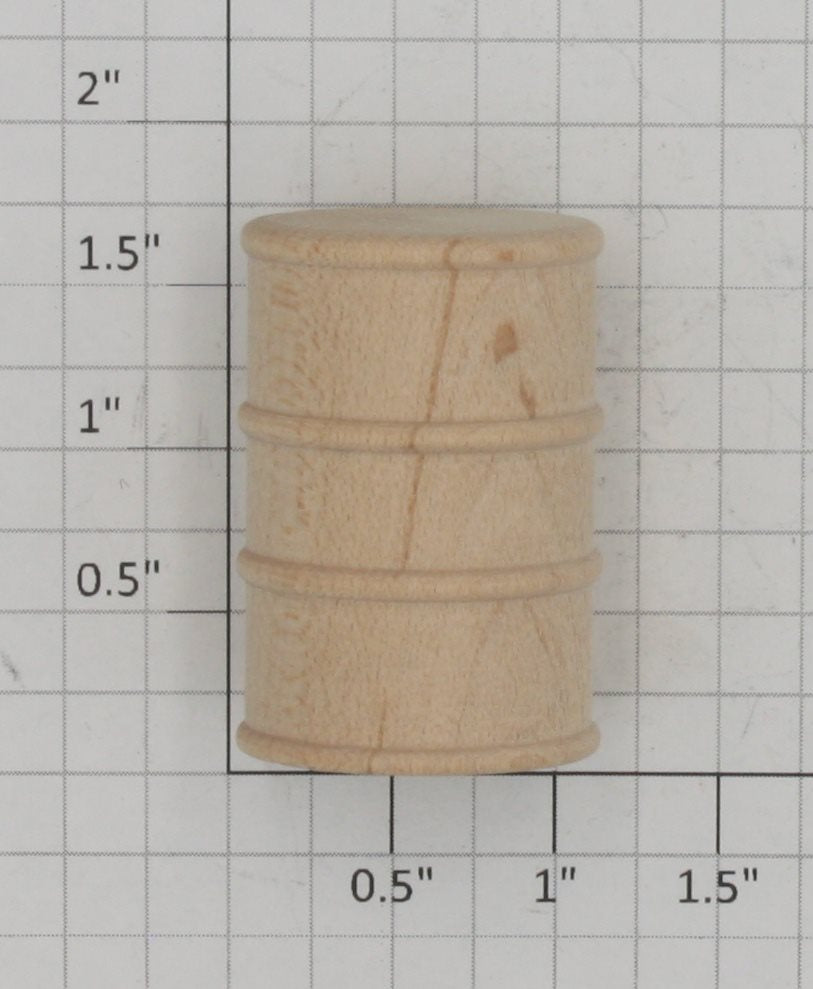 Acme 1000X-212LU Modern Natural Unfinished Barrel