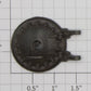 Lionel 226E-57 Blackened Boiler Front Door with No Headlight, Lens or Clips