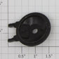 Lionel 226E-57 O Gauge Black Boiler Front Door w/o Headlight, Lens or Clips