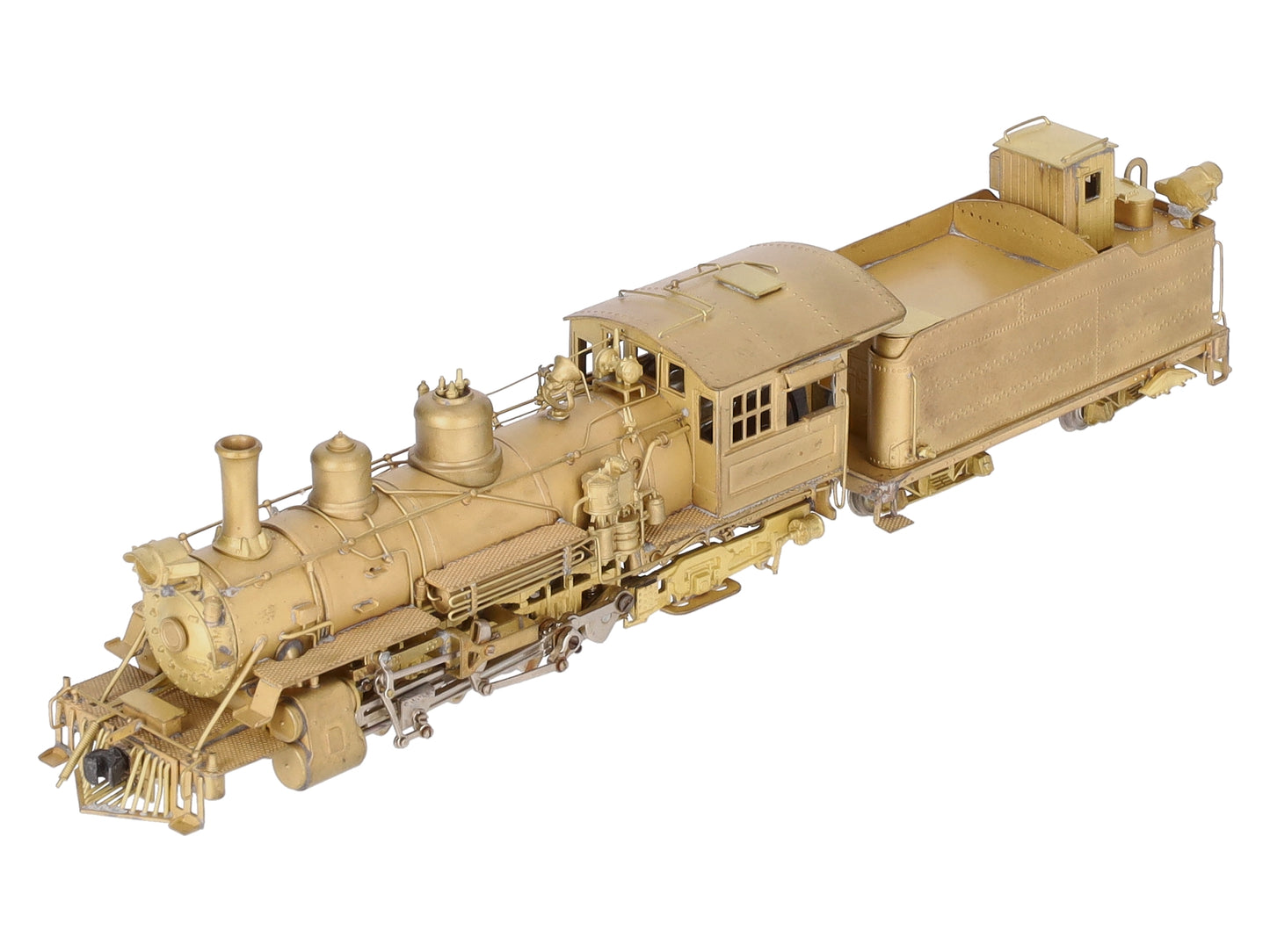 United Models K-27 HOn3 Brass D&RGW 2-8-2 Steam Locomotive & Tender EX/Box