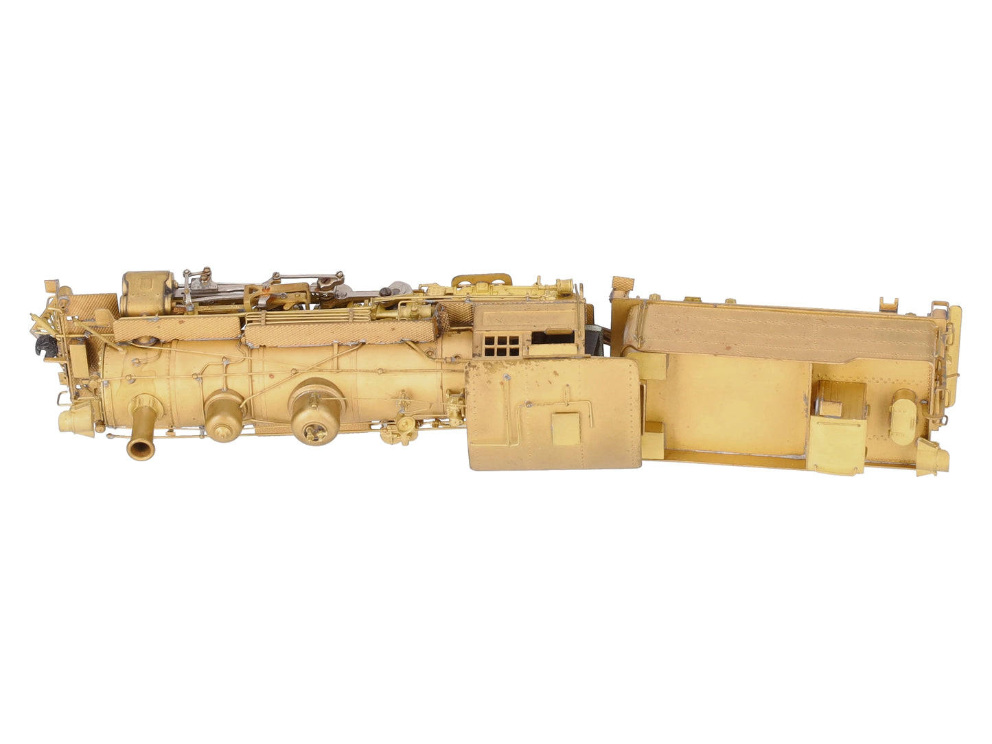 United Models K-27 HOn3 Brass D&RGW 2-8-2 Steam Locomotive & Tender EX/Box