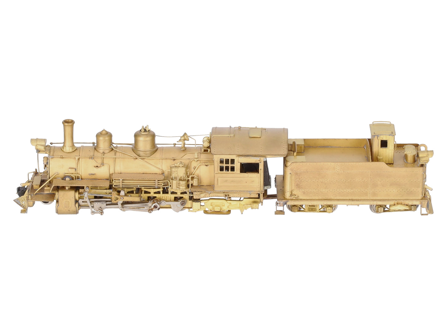 United Models K-27 HOn3 Brass D&RGW 2-8-2 Steam Locomotive & Tender EX/Box