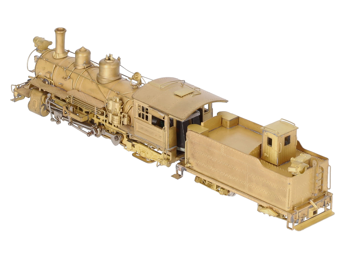 United Models K-27 HOn3 Brass D&RGW 2-8-2 Steam Locomotive & Tender EX/Box
