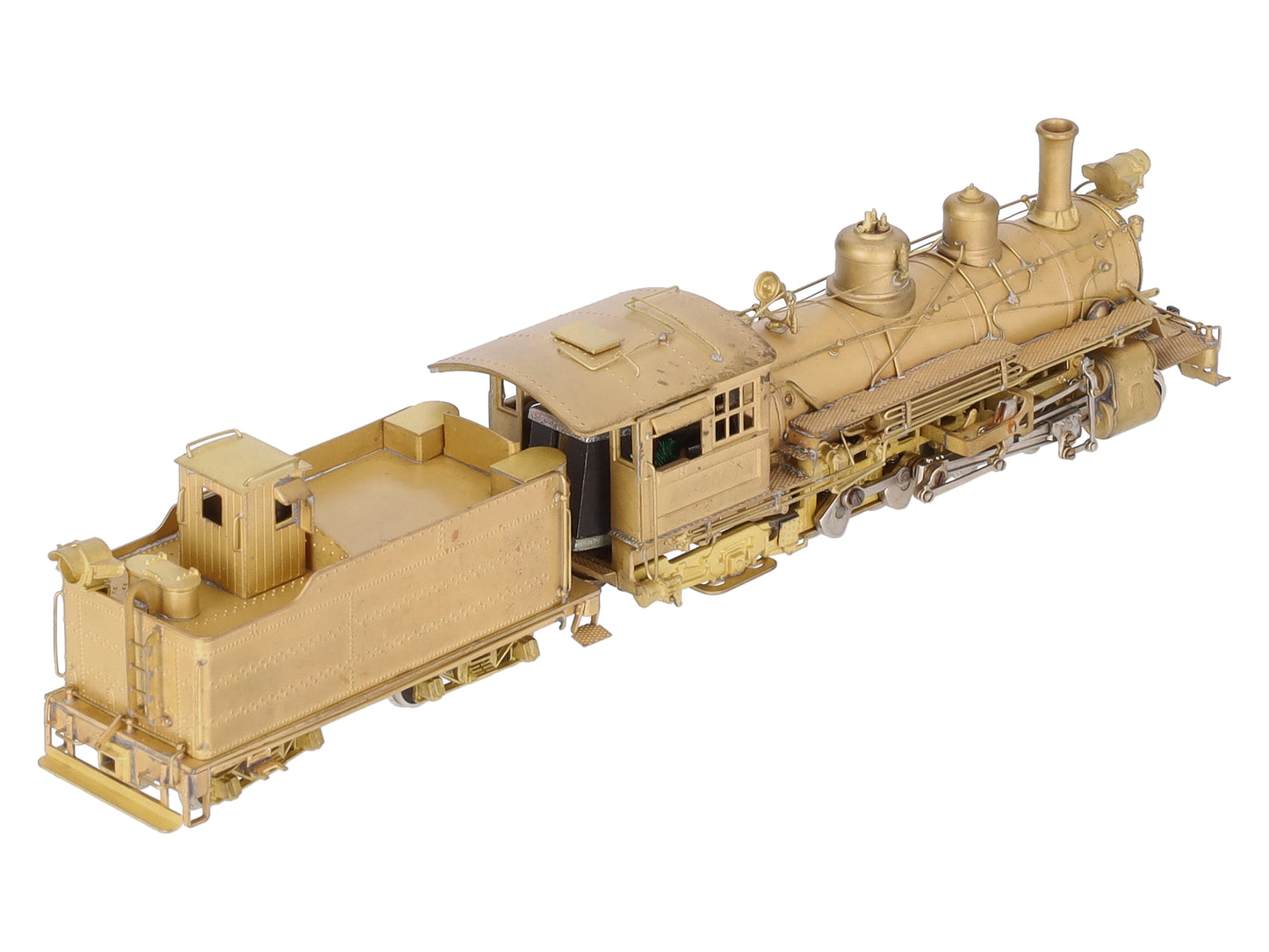 United Models K-27 HOn3 Brass D&RGW 2-8-2 Steam Locomotive & Tender EX/Box