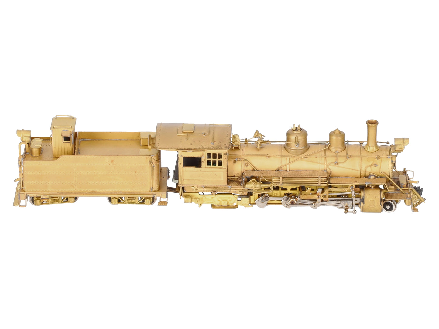 United Models K-27 HOn3 Brass D&RGW 2-8-2 Steam Locomotive & Tender EX/Box