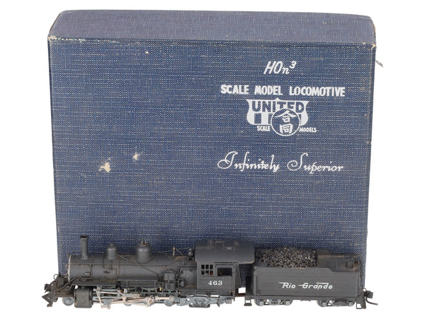 UNITED D.＆R.G.W. L-131 2-8-8-2 Brass Department | W&R Enterprises D&RGW L-131 2-8-8-2 Steam