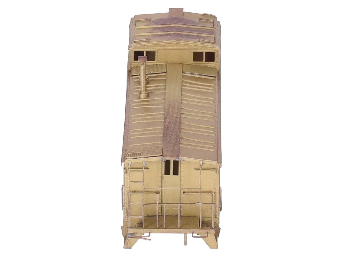 Hallmark Models HO BRASS MKT Steel Caboose - Unpainted EX/Box