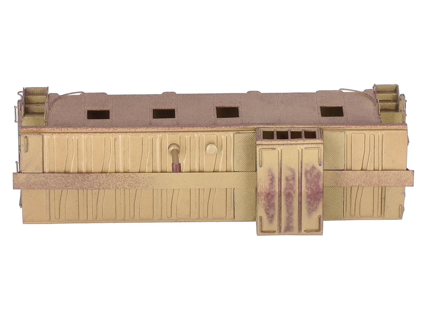 Hallmark Models HO BRASS MKT Steel Caboose - Unpainted EX/Box