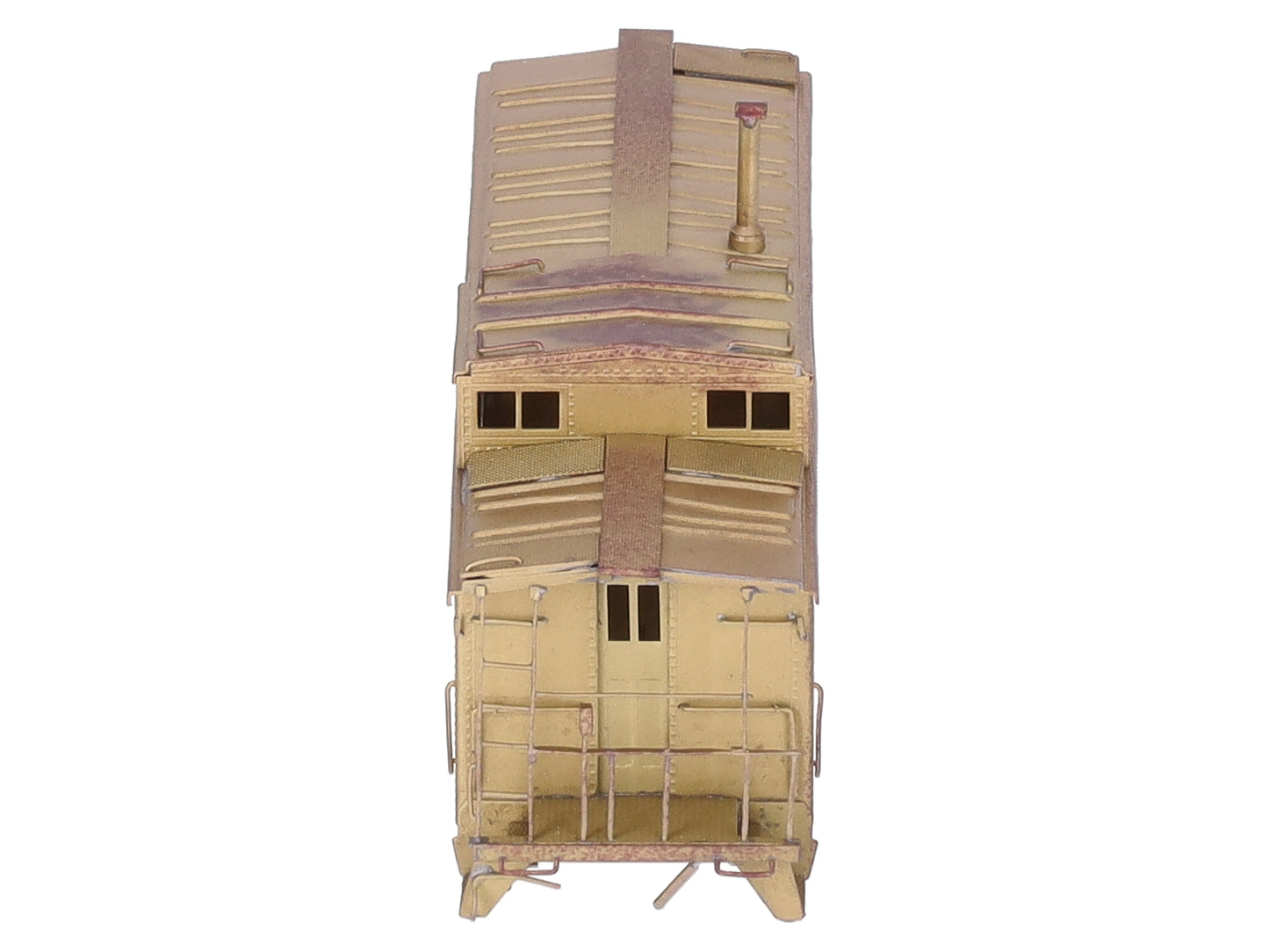 Hallmark Models HO BRASS MKT Steel Caboose - Unpainted EX/Box