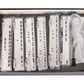 Hallmark HO Scale Brass ATSF High-Level Nickel-Plated Passenger Cars (Set of 6) EX/Box