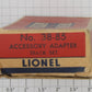 Lionel 38-85 Super O Accessory Adapter Track Set with Separate Sale Box