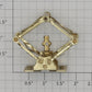 Lionel 408-22 Large Brass Pantograph Fits 256, 381, 408