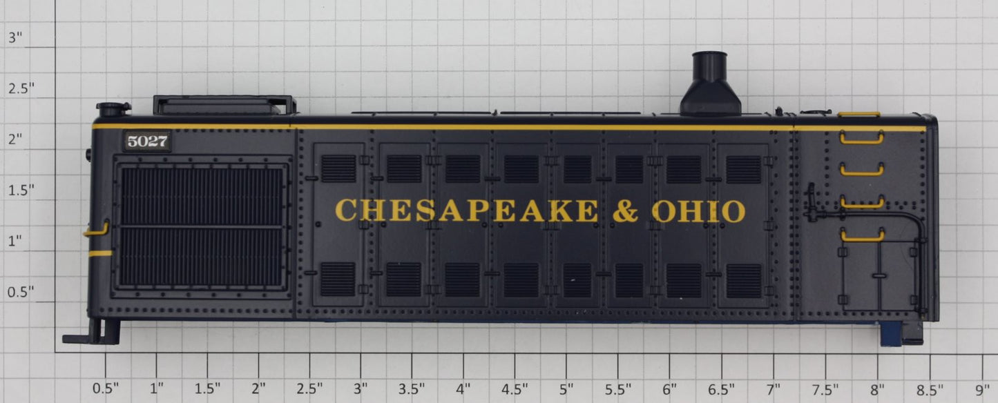 Lionel 38475-007 Alco S-2 Chesapeake and Ohio Shell without Cab #5027