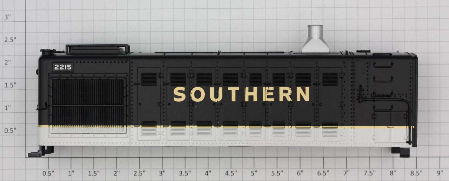 Lionel 38486-007 Alco S-2 Southern RR Shell without Cab #2215