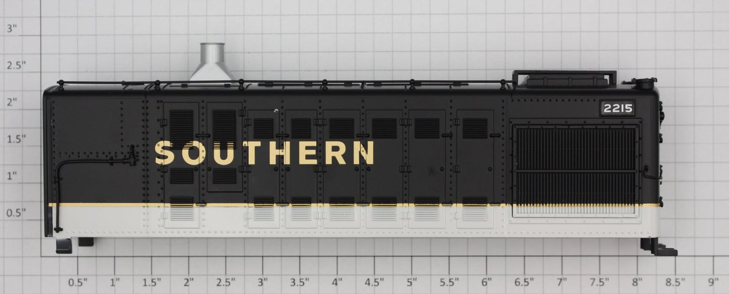 Lionel 38486-007 Alco S-2 Southern RR Shell without Cab #2215