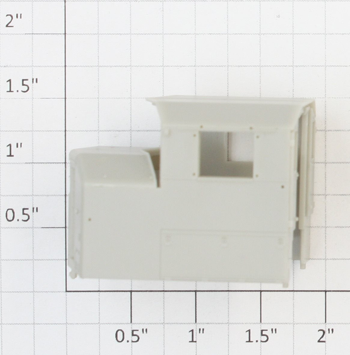 Athearn 68902 HO Unpainted Diesel Cab Shell