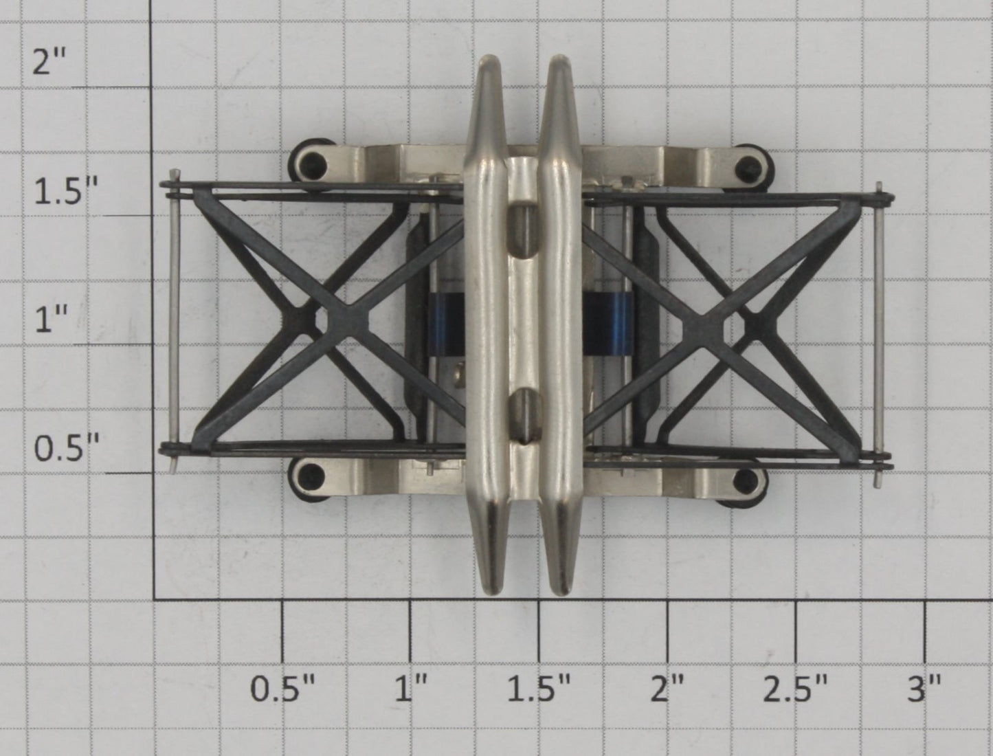 K-Line 8551-EP5 O Gauge Pantograph with Blue Metal Spring and Insulators