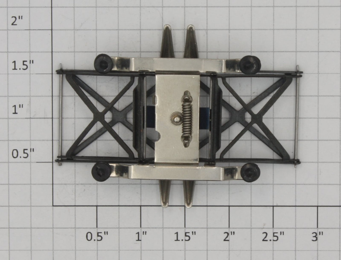 K-Line 8551-EP5 O Gauge Pantograph with Blue Metal Spring and Insulators