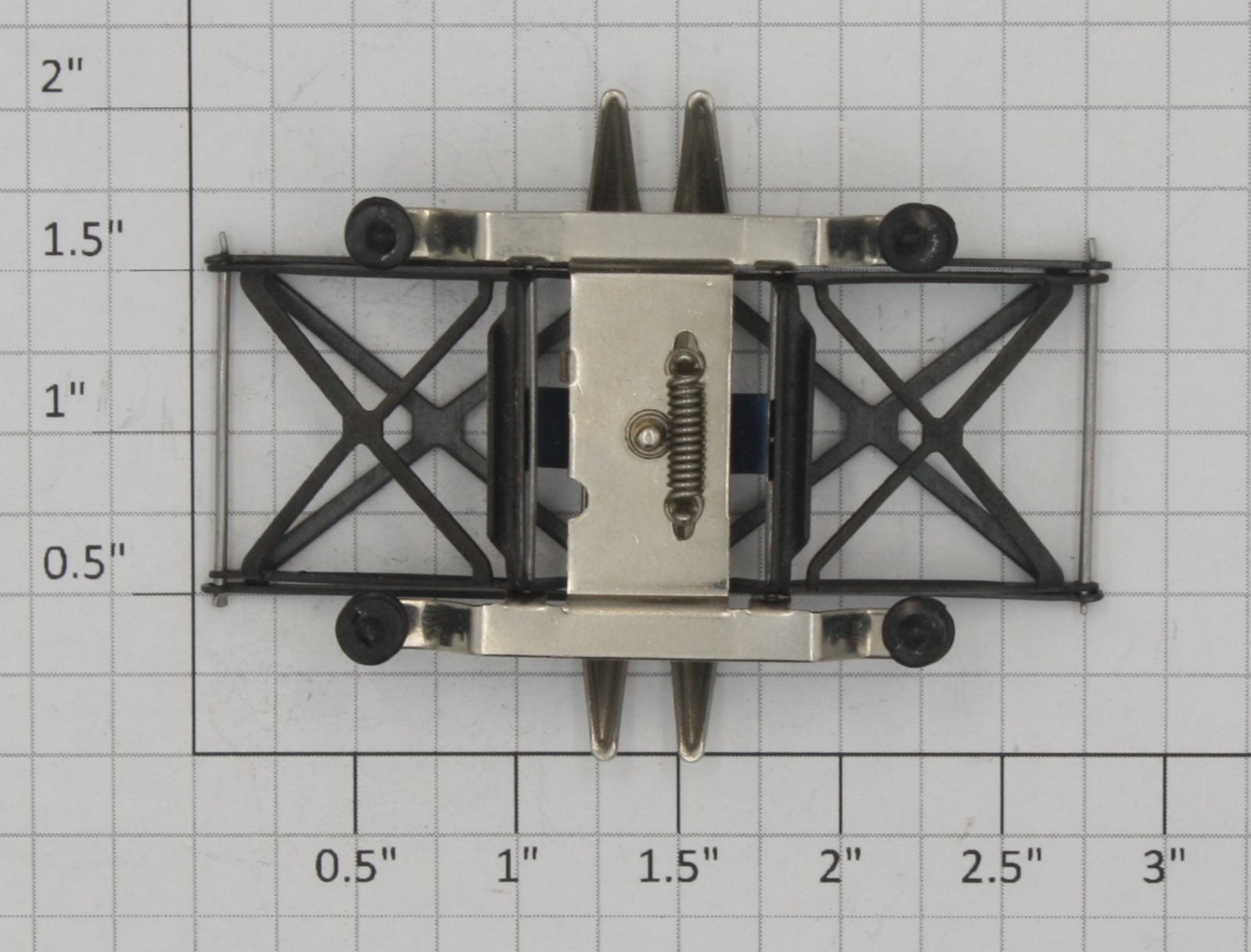 K-Line 8551-EP5 O Gauge Pantograph with Blue Metal Spring and Insulators