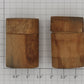 Acme 0730-5 Two Piece Hollow Wooden Cannisters (Bag of 2)
