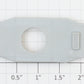 Athearn 91795 Unpainted HO Dynamic Brake Hatch without Fan