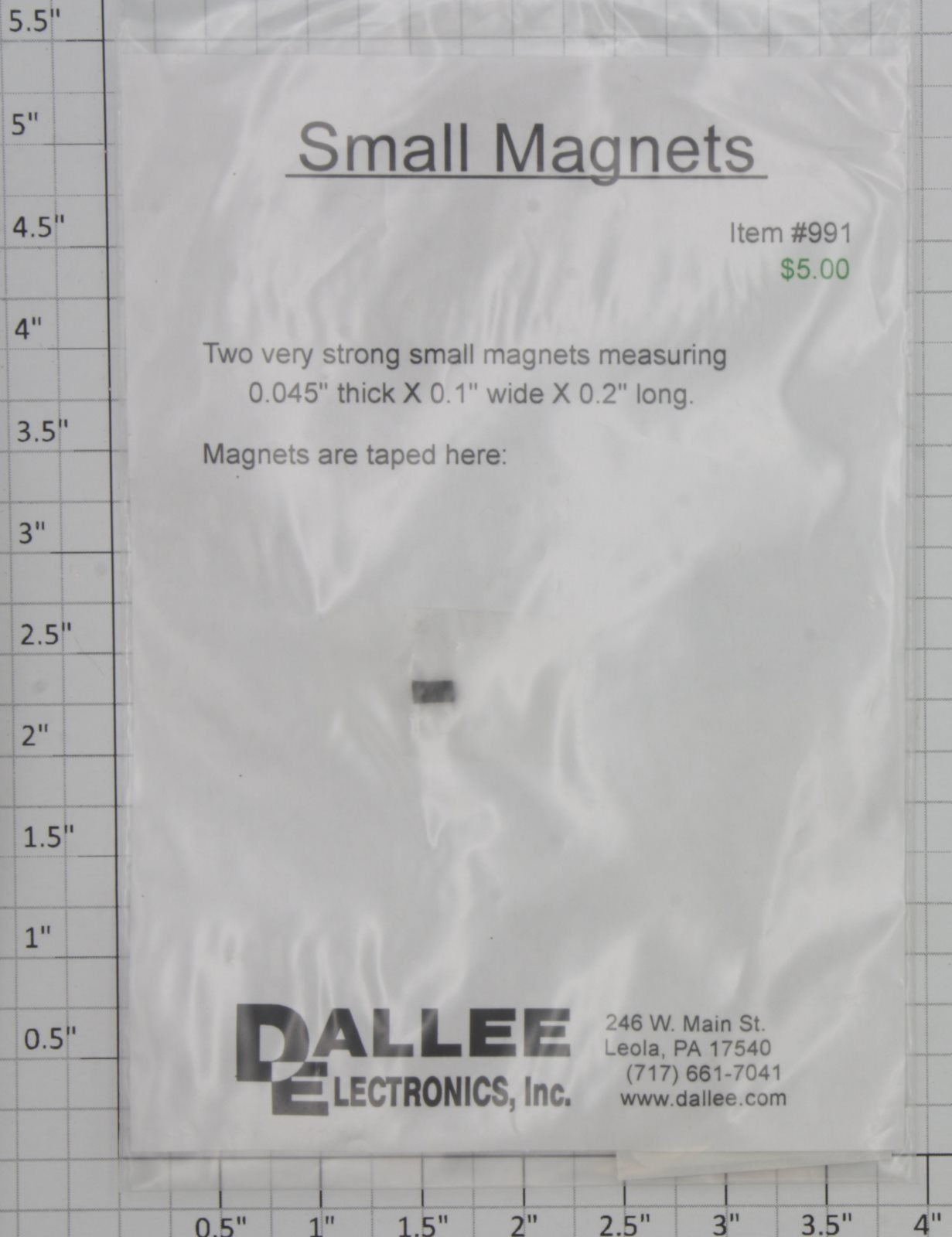 Dallee 991 Small Magnets