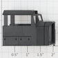 Athearn 64012 HO Black Diesel Locomotive Cab Shell