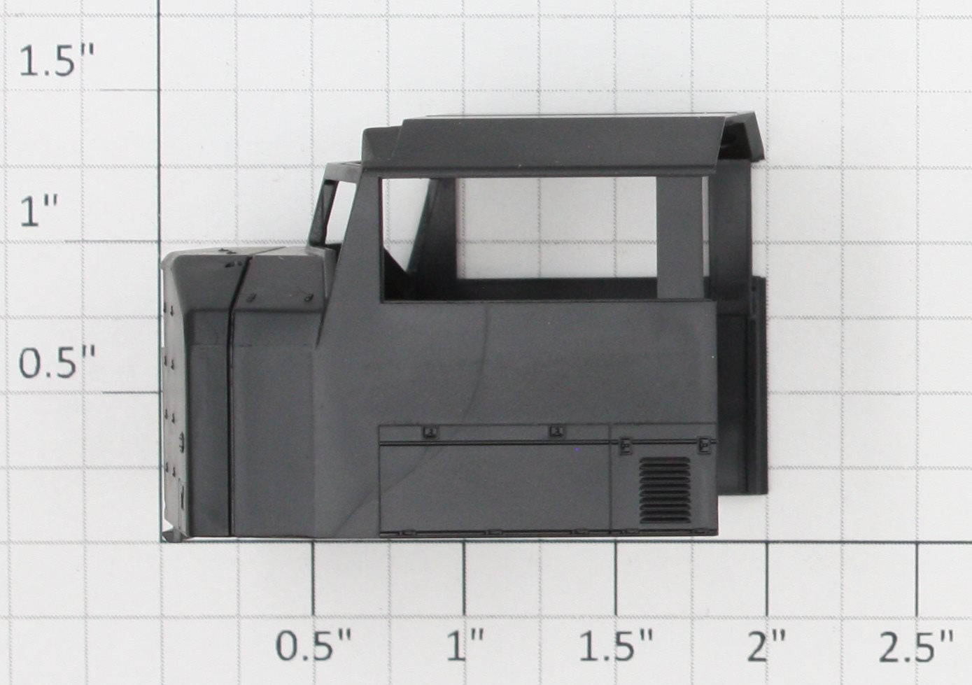 Athearn 64012 HO Black Diesel Locomotive Cab Shell